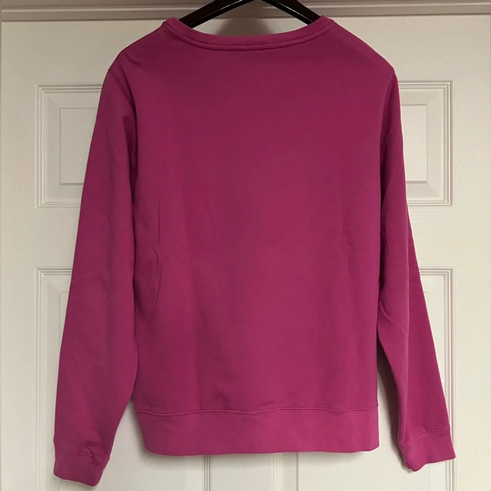 Lands' End Raspberry Crewneck Women's Sweatshirt Size: Large - Picture 3 of 6